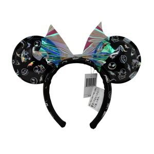 Disney The Nightmare Before Christmas Jack Skellington Minnie Ears Headband